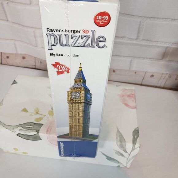 NEW Ravensburger 3D Big Ben Puzzle 216 pieces Sealed - Picture 4 of 7
